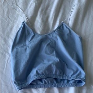 Free People Blue Tank